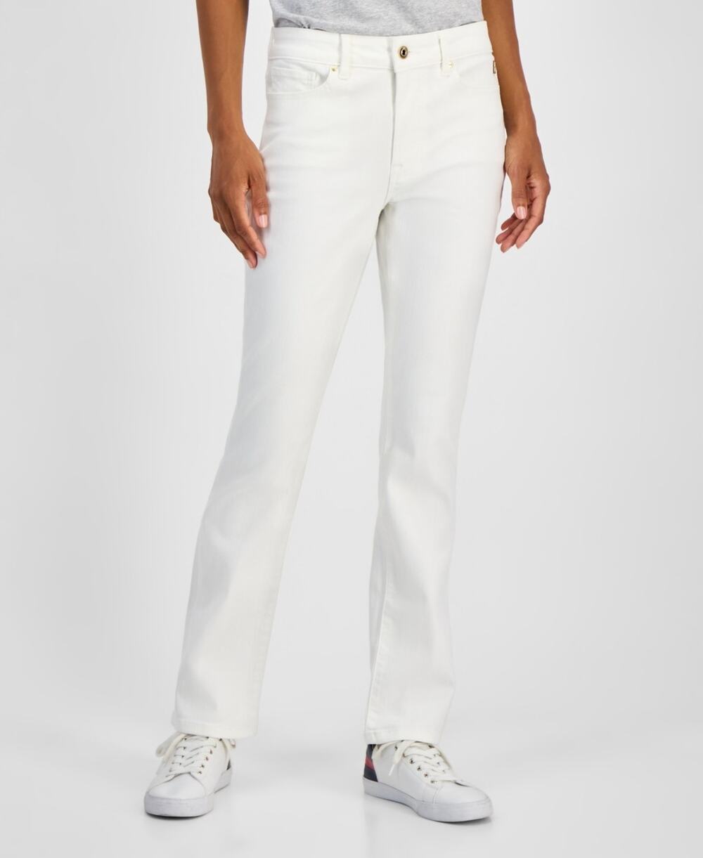 Tommy Hilfiger Women's Tribeca Denim Jeans White Size 18 0604